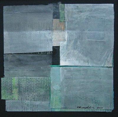 3 OKAVANGO 5  Acryl auf Papier   33x33  2010