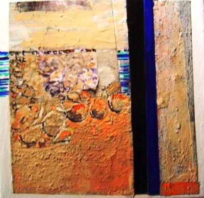 941 Groot Brak 1 Acryl auf Papier 30x30